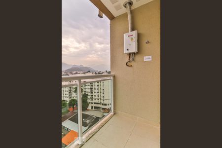 Varanda Sala de apartamento para alugar com 1 quarto, 40m² em Taquara, Rio de Janeiro