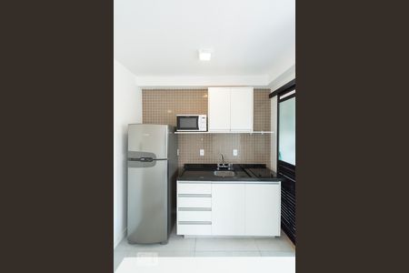 Studio Cozinha de kitnet/studio para alugar com 1 quarto, 26m² em Cidade Monções, São Paulo