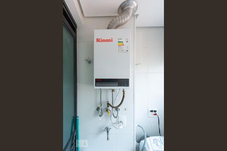 Área de Serviço de kitnet/studio para alugar com 1 quarto, 26m² em Cidade Monções, São Paulo