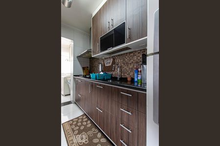 Cozinha  de apartamento à venda com 3 quartos, 87m² em Jardim Guarani, Jundiaí