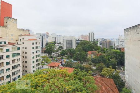 Vista de apartamento à venda com 3 quartos, 154m² em Consolação, São Paulo
