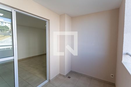 Varanda da Sala de apartamento para alugar com 3 quartos, 77m² em Nova Vista, Belo Horizonte