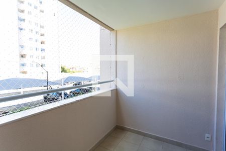 Varanda da Sala de apartamento para alugar com 3 quartos, 77m² em Nova Vista, Belo Horizonte