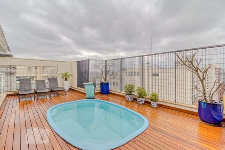 Piscina de apartamento para alugar com 1 quarto, 50m² em Indianópolis, São Paulo