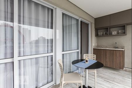 Studio para alugar com 42m², 1 quarto e 1 vaga Studio para alugar com 42m², 1 quarto e 1 vagaVaranda Gourmet