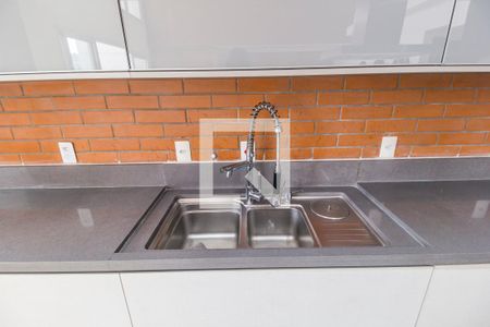 Apartamento para alugar com 107m², 2 quartos e 2 vagasDetalhe da cozinha