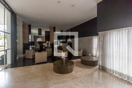 Apartamento para alugar com 107m², 2 quartos e 2 vagasHall social