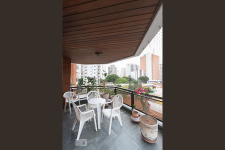 Varanda de apartamento à venda com 4 quartos, 208m² em Brooklin Paulista, São Paulo