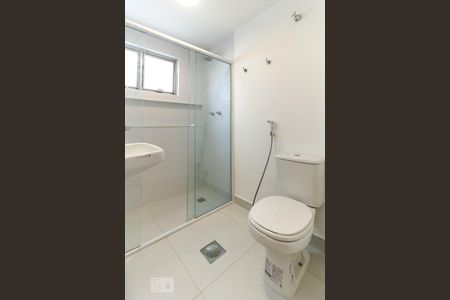Banheiro da suíte de apartamento para alugar com 3 quartos, 95m² em Chácara Itaim, São Paulo
