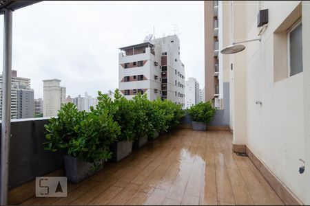Varanda de apartamento para alugar com 1 quarto, 69m² em Cambuí, Campinas