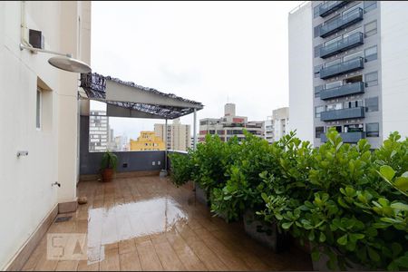 Varanda de apartamento para alugar com 1 quarto, 69m² em Cambuí, Campinas