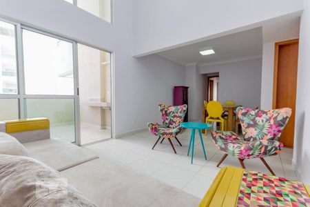 Sala de apartamento para alugar com 3 quartos, 105m² em Jardim Goiás, Goiânia
