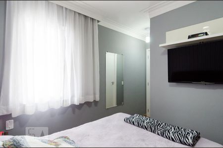 Quarto da suíte de apartamento à venda com 2 quartos, 58m² em Vila Gonçalves, São Bernardo do Campo