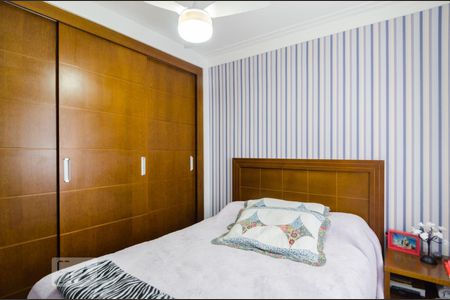 Quarto da suíte de apartamento à venda com 2 quartos, 58m² em Vila Gonçalves, São Bernardo do Campo