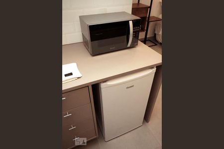 Cozinha de kitnet/studio para alugar com 1 quarto, 35m² em Santa Efigênia, São Paulo