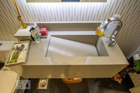 Apartamento para alugar com 112m², 2 quartos e 2 vagas Apartamento para alugar com 112m², 2 quartos e 2 vagasLavabo detalhe