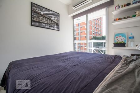 Quarto de apartamento à venda com 1 quarto, 46m² em Jardim Paulistano, São Paulo