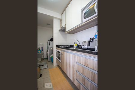 Cozinha de apartamento à venda com 1 quarto, 46m² em Jardim Paulistano, São Paulo