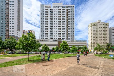 Fachada de apartamento para alugar com 1 quarto, 35m² em Norte (águas Claras), Brasília