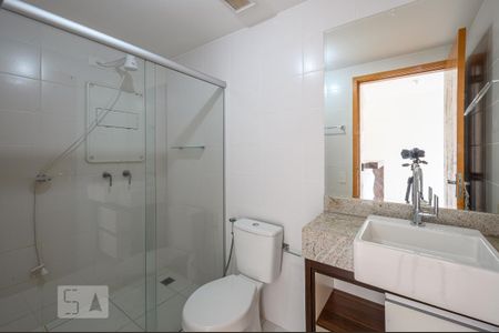 Banheiro de apartamento para alugar com 1 quarto, 35m² em Norte (águas Claras), Brasília