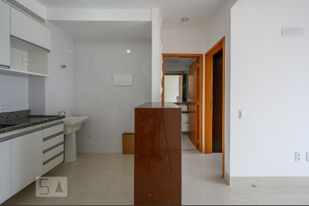 Cozinha de apartamento para alugar com 1 quarto, 35m² em Norte (águas Claras), Brasília