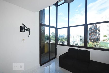 Sala de apartamento à venda com 1 quarto, 65m² em Paraíso do Morumbi, São Paulo