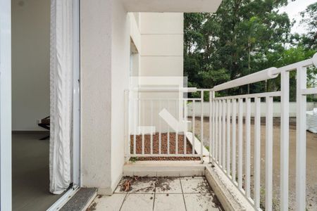 Varanda da Sala de apartamento à venda com 2 quartos, 69m² em Vila Andrade, São Paulo