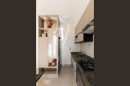 Cozinha de apartamento à venda com 2 quartos, 55m² em Ouro Preto, Belo Horizonte