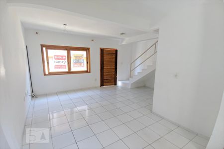 Detalhe Sala de casa de condomínio para alugar com 2 quartos, 60m² em Rondônia, Novo Hamburgo