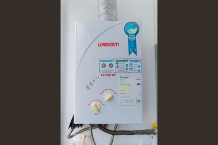 Apartamento à venda com 58m², 2 quartos e 1 vagaAquecedor