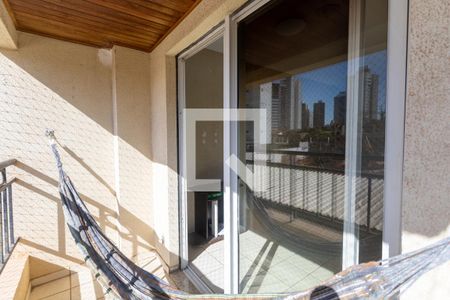 Varanda da Sala de apartamento para alugar com 2 quartos, 70m² em Parque Amazônia, Goiânia