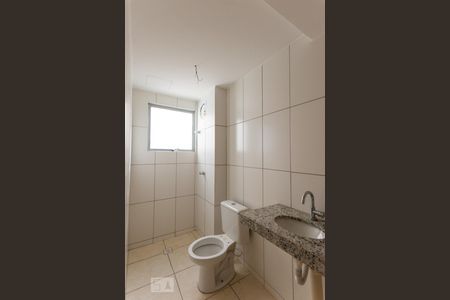 Banheiro de apartamento para alugar com 1 quarto, 40m² em Castelo, Belo Horizonte