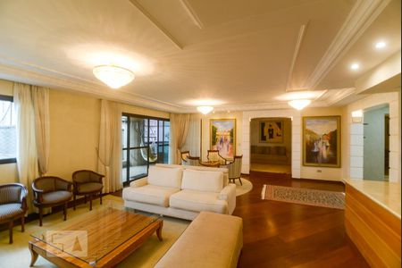 Sala de apartamento para alugar com 4 quartos, 375m² em Jardim Anália Franco, São Paulo