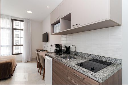 Studio de kitnet/studio para alugar com 1 quarto, 20m² em Centro, São Paulo