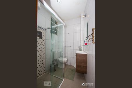 Banheiro de kitnet/studio à venda com 1 quarto, 27m² em Centro, Rio de Janeiro