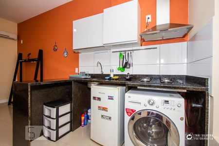 Cozinha de kitnet/studio à venda com 1 quarto, 27m² em Centro, Rio de Janeiro