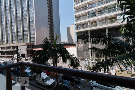 vista da Sacada de kitnet/studio para alugar com 1 quarto, 20m² em Centro, São Paulo