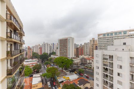 Vista da sacada de apartamento para alugar com 1 quarto, 62m² em Centro, Campinas