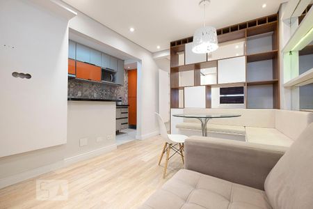 Sala de apartamento para alugar com 1 quarto, 40m² em Cerqueira César, São Paulo