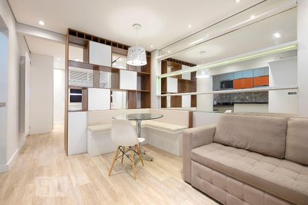 Sala de apartamento para alugar com 1 quarto, 40m² em Cerqueira César, São Paulo
