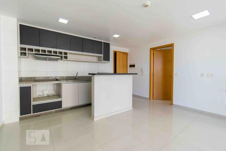 Sala e Cozinha de apartamento para alugar com 1 quarto, 44m² em Norte (águas Claras), Brasília
