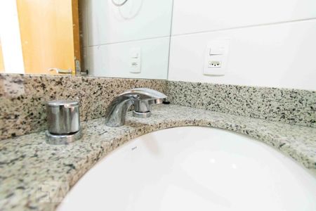 Pia do Banheiro de apartamento para alugar com 1 quarto, 44m² em Norte (águas Claras), Brasília