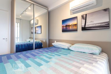 Suíte de apartamento para alugar com 1 quarto, 44m² em Brooklin Paulista, São Paulo