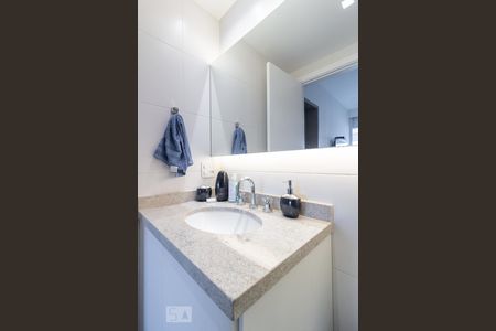 Banheiro da Suíte de apartamento para alugar com 1 quarto, 44m² em Brooklin Paulista, São Paulo