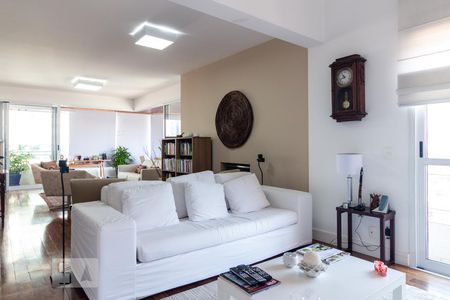 Sala de Estar de apartamento à venda com 3 quartos, 210m² em Cidade Monções, São Paulo