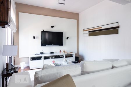 Sala de Estar de apartamento à venda com 3 quartos, 210m² em Cidade Monções, São Paulo