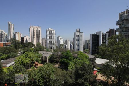 Vista da varanda de apartamento para alugar com 4 quartos, 312m² em Vila Andrade, São Paulo