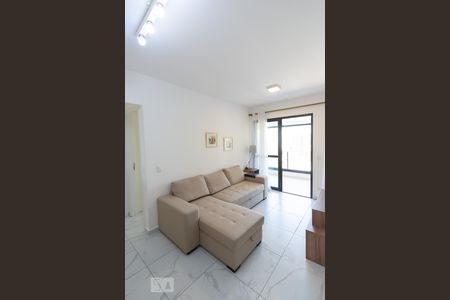 Sala de apartamento à venda com 1 quarto, 45m² em Santo Amaro, São Paulo