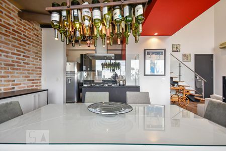 Sala de Jantar de apartamento à venda com 1 quarto, 98m² em Real Parque, São Paulo