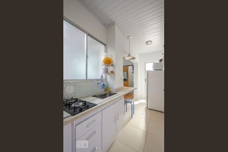 Cozinha de kitnet/studio para alugar com 1 quarto, 30m² em Cidade Jardim, Belo Horizonte